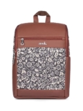 ZOUK Amalia Daypack |Padded Tablet Compartment | Adjustable Straps | Water-Resistant | Men and Women | Casual Outing | Getaway | Daily Use | Lightweight |Smart & Compact |Comfortable & Stylish |