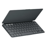 Logitech Keys-to-Go 2 Portable Bluetooth Keyboard for Tablet with Built-in Cover, Slim and Compact Wireless Keyboard for Windows, Android, Linux, iPad, iPhone, Mac – Graphite