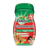 Zandu Chyavanprash Jaggery (Gur) 455 g | No Refined Sugar | Scientifically proven immunity booster | 15+ health benefits | Great Taste
