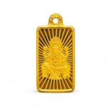 AUGMONT 24 Karat (999) Pure 1 g Gold Bar Pendant – Ganesha | IBJA | BIS Hallmarked | ISO Certified | Ideal for Investment Gifting Dhanteras Diwali Akshaya Tritiya