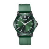 Sonata Poze Drop 6 Quartz Olive Round Dial Men’s Watch | Silicone Strap Material | Watches for Man | Watches for Men Analog – SP70075KP02