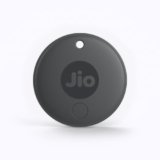 JioTag (2nd Generation) (Grey) – Android or iOS Compatible IP64 Rated Worldwide Item Finder for Keys, Wallets, Luggage, Gadgets and More |1+1 Year Battery | No SIM Needed