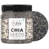 LDF Raw Unroasted Chia Seeds with Omega 3 and Fiber for Weight Loss (500gm)