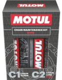Motul Combo of C2 Chain Lube (150 ml) and C1 Chain Clean for All Bikes (150 ml) (LBCH001)