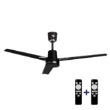 Nippo Vayou 1200mm Power 28W BLDC Ceiling fan with remote control | 7 Speed settings | BEE 5 star rated Energy Efficient fans | upto 70% energy savings | Free 1+1 remote | 3 years warranty| Matt Black