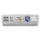 Lloyd 1.5 Ton 5 Star Wi-Fi Inverter Split AC 2026 New Star Rated (6 in 1 Convertible, Cools Up To 54°C, Voice & Wi-Fi Enabled, DG Mode, Ice Clean, 4 Way Swing, Installation Check, White, GLS18V5AGGGW)