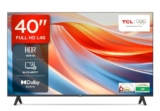 TCL 101 cm (40 inches) Metallic Bezel-Less Full HD Smart Android LED TV 40L4B (Black)