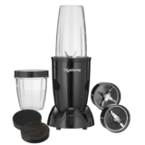 Lifelong Nutri Blender with 2 Jars (500ml & 300ml)| 450W Motor, 3 Speed with Pulse, Dual SS Blades(2-Leaf & 4-Leaf), Dual Lids(Sprinkler & Solid)|Compact Mixer, Juicer & Grinder for Smoothie & Chutney