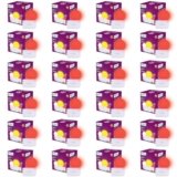 Philips 0.5W LED Bulb Red | Joy Vision Plug-and-Play LED Night Lamp | Night Light for Bedrooms & Corridors | 2-Pin Socket | Energy Saving, Long Life | Pack of 24