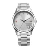 Fastrack Stunners Quartz Analog Silver Dial Silver Metal Strap Watch for Guys – 3317SM01