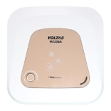 Voltas Magna 5-Star 10L Water Heater 2000W, Warranty of 7 years on Tank, 3 Years on Heating Element, 2 Years on Product by Voltas|Free Installation| Free Connecting Pipe|Copper Element|8 Bar (White)