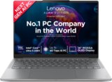 Lenovo Yoga Slim 7 Aura Edition OLED Display Intel Core Ultra 5 226V – (16 GB/512 GB SSD/Windows 11 Home) Yoga Slim 7 14ILL10 Laptop(14 inch, Luna Grey, 1.19 kg, With MS Office)
