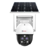 Trueview 4G Solar Security Camera | Wireless PTZ CCTV | 1296p Outdoor Waterproof Surveillance (4G Dual Lens Solar Mini Pan Tilt Camera)