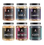 Nature Purify Dry fruits Combo 1.5kg (Almond, Cashew, Apricots, Black Raisin, Amla Candy, Mixed Nut & More.)