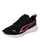 Puma Unisex-Adult All-Day Active Black-Sunset Pink-White Walking Shoe – 4 UK (38626909)