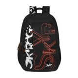Skybags Brat Pro Max 35L Laptop Backpack (Upto 15.6″), 3 Compartments,Black