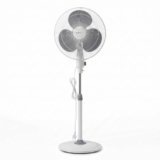 amazon basics 16-Inch Pedestal Fan | Tilting Head | 1400 RPM | Silent Operation| 400mm Sweep Length (Grey) (ABPFNS)