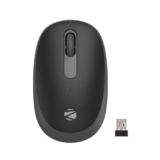 ZEBRONICS Groot Wireless Mouse, Dual Mode (2.4GHz + BT), Upto 1600 DPI, Silent Operation, 3 Buttons, Comfortable & Ergonomic, for Mac | Laptop | Computer, with 2 Years Warranty (Black)