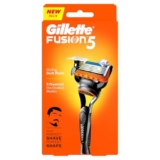 Gillette Fusion Manual Razor for Men with styling back blade for Perfect Shave and Perfect Beard Shape