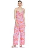 KETCH Womens Sleeveless Casual FIT Jump Suit (KHJS000015_Purple_S)