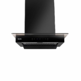 Glen 60 cm 1400 m³/hr Filterless Thermal Autoclean Kitchen Chimney, T-Shaped |(Hood Selena XL 60,Touch & Gesture Control,Black)