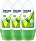 Rexona Aloe Vera Underarm Roll On Deodorant For Women (PO3) Deodorant Roll-on  –  For Women(150 ml, Pack of 3)
