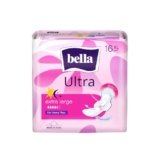 Bella Ultra Drai Sanitary Pads Women XL – 16pcs | Drai Topsheet | 28.5 Cm Long for Heavy Flow |Breathable | Lock Gel System | Green Edge System | Fast Absorption | Rash Free Period