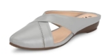 Karaddi Slip on Sandals for Woman | Flats Women Stylish | Mules for Womens Sandals Flats | Mule for Women Stylish Flat Sandal | Flat Fashion Sandal Grey