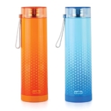 CELLO Puro Steel-X Hummer 900 | BPA Free | Leak Proof and Break Proof | Keeping Content Cold for Long | Best Usage for Office/School/College/Gym/Picnic/Home/Fridge | Set of 2, Assorted