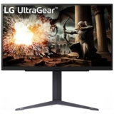 LG 27GS75Q 68.47 cm (27 Inch) Ultragear QHD (2560×1440) IPS Gaming Monitor w/ 180Hz (O/C 200Hz), 1ms (GtG), HDR10, NVIDIA G-SYNC Compatible, AMD FreeSync, 2xHDMI, Tilt/Height/Pivot Adjustable (Black)