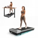 FITKIT by Cult Neo Walking Pad 3.5HP BLDC Motor 120kg Weight 2 Level Incline (Silver) Treadmill (Max Weight:120 kg)