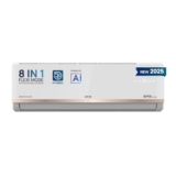 IFB 2025 Model Gold Pro Series 1.5 Ton 3 Star Split AC with Hybrid Technology, Works upto 55°C, 4-Way Swing, Higher Cooling Capacity, Self-Clean & AI – White (CI183GN22RGN1, Copper Condenser)