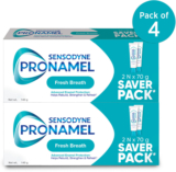 Sensodyne Pronamel Enamel Care Toothpaste with Cavity Protection & Fresh Breath, 4x70g Toothpaste(280 g, Pack of 4)