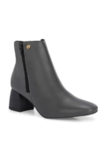 EL PASO Women Grey Faux Leather Casual Chelsea Boots-8