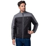Being Human Grey Regular Fit Long Sleeves Polyester Men’s Jacket Clothing