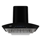 Crompton Intelli Sense 60cm 1417m3/hr Curved Chimney| Baffle Filter Intelligent Autoclean for kitchen| Smart On| Built In Oil Collector| Touch+ Motion Sensor Control| 5 Yrs Motor &1Yr Overall Warranty