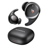 CrossBeats Hertz ANC TWS Ear Buds, Wireless in‑Ear Earphones, Sleep Buds v5.4 Bluetooth 10 mm Drivers Up to 60H Playtime, with AI Noise Cancellation,40 ms Low Latency, & AI ENC Earbuds Buds (Hertz)