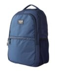Teakwood Navy Unisex Backpack with 15 inch Laptop Compartment & Water Resistance