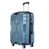 Story@Home Cabin Trolley Bag for Travel, 8 Wheels 360 Degree Rotating Luggage and in-Built Combination Lockwith Sturdy Zipper, Trolley Bags for Travel, Suitcase (Cyan Blue, | 51 cm | Small)