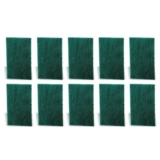 Sparkmate By Crystal Nylon Green Scrub Pad (Pack of 10)