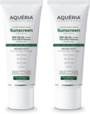 aqueria Sunscreen – SPF 50 PA++++ Oil Control Brightening French Multi-Active SPF | 2% Niacinamide, Salicylic Acid(30 g)