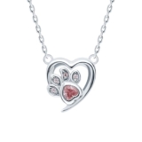 Arturia 925 Sterling Silver Solitaire Heart Pendant with Chain For Women | 92.5 Sterling Silver & Diamond like Brilliance Sparkling Zirconia for that Stunning Shine | Lovely Gift