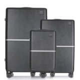 Rare Tony 3Pc Set Dark Grey Hard Trolley Bag Polycarbonate Antiscratch Travel Suitcase with 8 Silent Wheels and a Sturdy TSA Lock – Luggage for Men & Women
