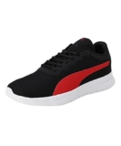 Puma Mens Maximal Comfort Black-High Risk Red Walking Shoe – 6 UK (37902701)