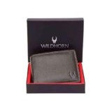 WildHorn Rfid Protected Leather Wallet For Men, Brown