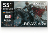 SONY 138.8 cm (55 inch) Ultra HD (4K) LED Smart Google TV 2025 Edition(K-55S25EM2)