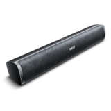 Mivi Fort Q26 Soundbar with 26W Powerful Audio, 2.0 Channel with Dual Full-Range Speakers, Multiple Input Modes, 6H Playtime, 2500mAh Battery, Made in India Soundbar for TV