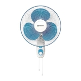 Bajaj Frore Neo 400 MM Wall Mount Fan | Wall Fan For Kitchen & Home | Smooth Oscillation | 100% Copper Motor | High Air Delivery | 3-Speed Control | Rust Free | 2-Yrs Warranty 【Blue】