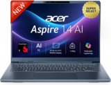 Acer Aspire 14 AI Office 2024 + M365 Basic Snapdragon X – (16 GB/512 GB SSD/Windows 11 Home) A14-11M Thin and Light Laptop(14 Inch, Steam Blue, 1.26 Kg, With MS Office)