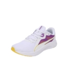 PUMA | Seriah Women’s Running Shoes | White-Ultraviolet-Pelé Yellow | 6UK